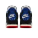 thumbnail image 4 of MENS A i r-Jor-dan 4 RETRO_BLACK/FIRE RED-DEEP ROYAL BLUE FV5029-003-SIZE 10, 4 of 5