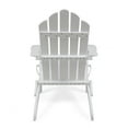 thumbnail image 6 of Cara Outdoor Acacia Wood Foldable Adirondack Chairs, Set of 2, White, 6 of 7