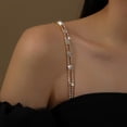 thumbnail image 3 of Adjustable Bra Strap Convertible Clear Elastic Straps For Wedding Dress And Apparel, 3 of 4