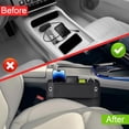 thumbnail image 4 of UHIAGREE Car Seat Gap Filler,Premium Leather Seat Gap Filler Organizer for Phone,Glasses,Keys,Black, 4 of 7