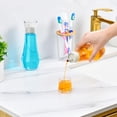 thumbnail image 2 of Dispensador de enjuague bucal de vidrio VITVITI 260 ml con vaso con tapa, juego de 2, 2 of 6