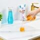 thumbnail image 2 of Dispensador de enjuague bucal de vidrio VITVITI 260 ml con vaso con tapa transparente, 2 of 6