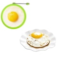thumbnail image 4 of 4pcs Silicone Egg Ring, Egg Rings Non Stick, Egg Cooking Rings, Perfect Fried Egg Mold Or Pancake Rings, 4 of 5
