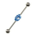 thumbnail image 4 of Acrylic "99% B*tch" logo Belly Button Ring, 4 of 12