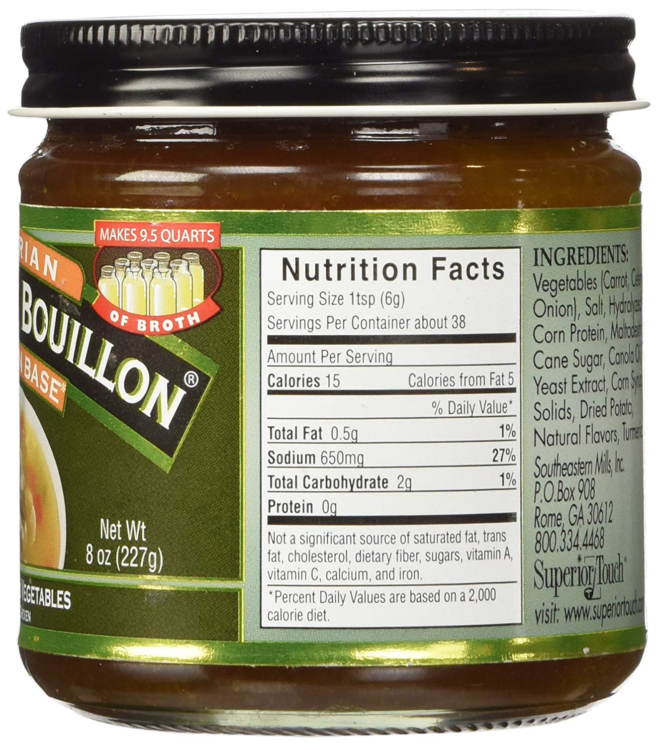 Better Than Bouillon, No Chicken Base, Vegan Certified 8 oz ...