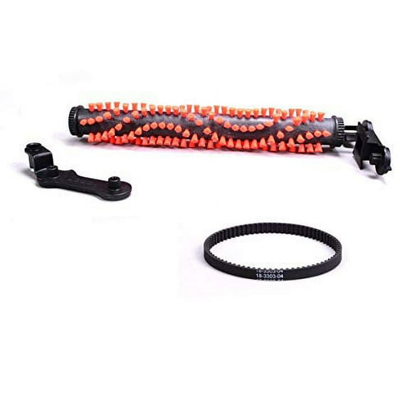 Replacement Part For Bissell Vacuum Cleaner 1 Brushroll with 1 Right Side Geared Belt Models 9200A, 8920, 89203, 8920V, 8920W, 8930, 8930N, 9200, 92002, 9200C, 9200H, 9200R, 9200T, 9200U, 9200W, 9200Y