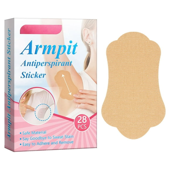 LILELIS Thin Summer Armpit Sweat Pads Portable Breathable Perspirant & Sweat Absorbent 28 Pads Per Scented Bath Soap Cleansing Device Es-1022