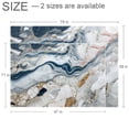 thumbnail image 2 of Marble Polyester Outdoor Carpet Mat for Patio, Porch, and Balcony - Durable and Weather - Rug for Your Outdoor Space - Easy to Clean Floor Mat for Outside Use, 2 of 6