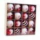 thumbnail image 4 of 16x Adornos de Bolas de Navidad, Bolas de Decoración para Árboles de Navidad, Decoraciones Colgantes para Árboles de Navidad, para Guirnalda de Guirna Rojo y, 4 of 8