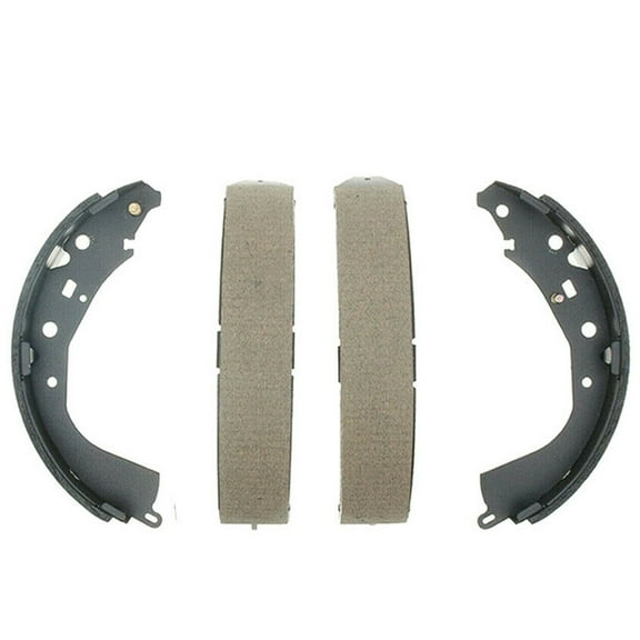 Detroit Axle - Pair Rear Brake Shoes for 2003-2006 Toyota Tundra, 2003-2004 Tacoma, 2001-2002 4Runner, Brake Shoes Replacement Brakes