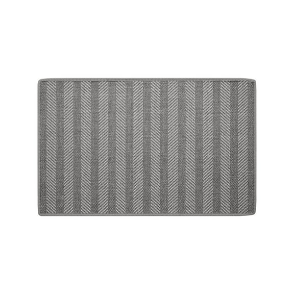 YiJuHui 2pcs Stripe Outdoor Rug Washable Outside Carpet for Indoor Patio Porch Waterproof Easy Cleaning Non Shedding Area Rugs