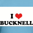 thumbnail image 3 of CafePress - I HEART BUCKNELL Fitted T Shirt - Fitted T-Shirt, Vintage Fit Soft Cotton Tee, 3 of 4
