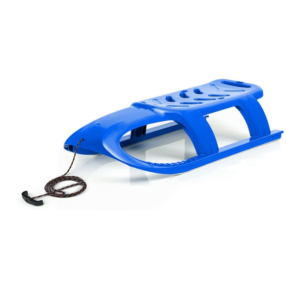 ArcticThrill Luge de Neige pour Enfants - Traîneau Fusée de Neige - Toboggan Coureur pour une Personne avec Corde de Traction; Traîneau d'Hiver en Plastique pour Tout-Petits et Enfants
