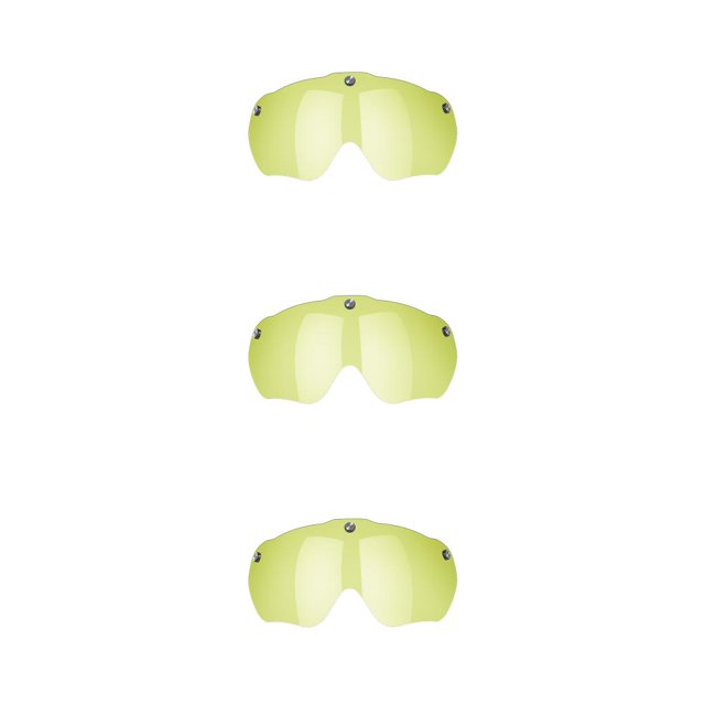 Gafas de repuesto Wosthever para casco de bicicleta Transparente Gris Amarillo