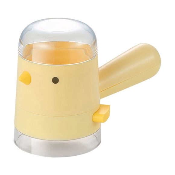 Dispensador de condimentos de plástico con forma de pájaro, 0,5 g por pulsación, salero y especiero, botella de grado alimenticio, recipiente para condimentos de cocina, lindo frasco de dibujos