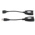 thumbnail image 2 of USB 2.0 To RJ45 Ethernet Extension Extender, Adapter Cable Wired Lan for Cameras Printers Webcams Keyboard Mouse, 2 of 7