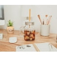 thumbnail image 6 of Winnie the Pooh Sweet as Can Bee 21 Ounce Glass Mason Jar With Lid and Straw, 6 of 6