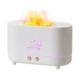 thumbnail image 1 of Flame Mist Humidifier Aromatherapy Essential Oil Diffuser Silent Cool Mist Humidifier Suitable for Home Office Bedroom Baby Room Automatic Shutoff 2 Night Light Brightness, 1 of 8