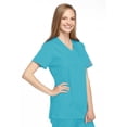 thumbnail image 5 of Cherokee Workwear Women's Scrubs Top Mock Wrap Tunic 4801, 5 of 5