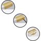 thumbnail image 4 of 4 piezas Pomo de puerta Tiradores de gabinete dorado Tiradores de gabinete en forma de hoja Gabinete en forma de hoja Manijas de latón dorado Tiradores de muebles Armarios Tirador de cocina Tirador Kn Kuyhfg Bienvenido a Kuyhfg, 4 of 5