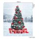 thumbnail image 2 of SZTXJ 3D Self Adhesive Peel And Stick Stair Riser Stickers 39.3"x 7" x 6 PcsChristmas Stair StickerA, 2 of 4