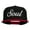 Black Red, variant on Soul Embroidered Snapback Cap - Black Red OSFM