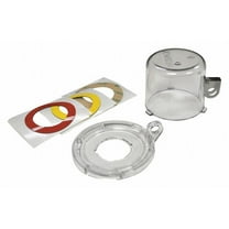 Brady Push Button Lockout,Clear,2-3/16" H 139796