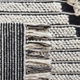 thumbnail image 6 of SAFAVIEH Vermont Winton Modern Area Rug, Ivory/Black, 8' x 10', 6 of 8