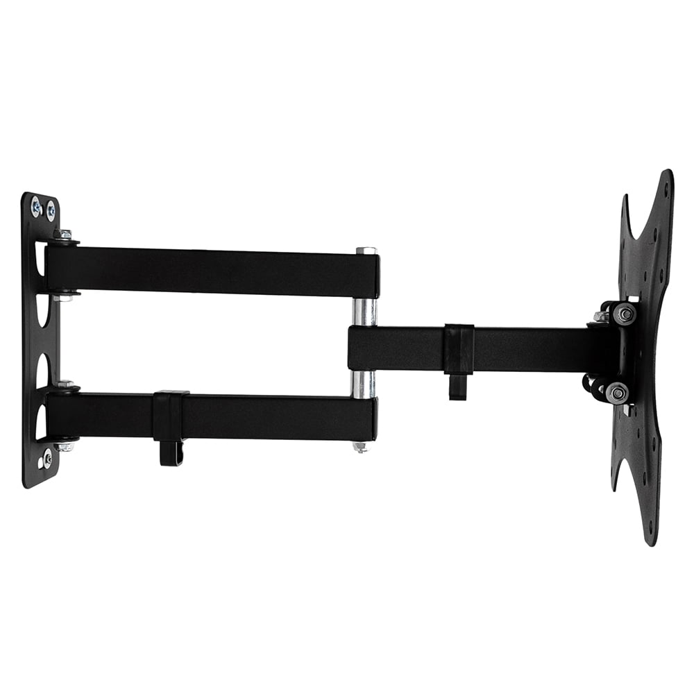Adjustable Wall Mount Bracket, Rotatable TV Stand with Spirit Fit for 26''-55" TVs Black
