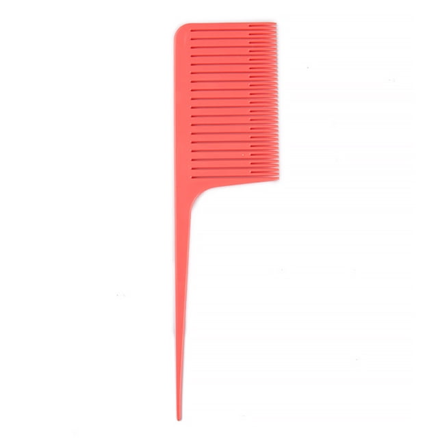 Vogacara Peine para teñir tejido seccionado resaltando peines de cola Hairbursh salón de peluquería DIY estilismo hogar barbería regalos rojo Type3 NO3 Vogacara CE011624-05