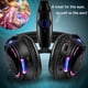 thumbnail image 4 of Auriculares de discoteca silenciosos con sonido de alta definición, sistema de competición, luz LED intermitente, auriculares recargables con transmisor de distancia de 200 m, 4 of 5