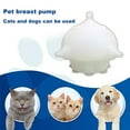 StarBay Breast Milk Shape Pet Feeder Puppy Feeder with 4 Soft Teats