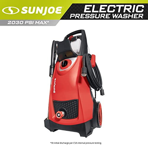 Sun Joe SPX3000 RED 2030 Max Psi 1.76 Gpm 14.5 Amp Electric
