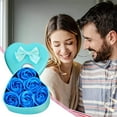 thumbnail image 3 of Bdday Fake Flowers Artificial Flowers Wedding Heart Body Gift Rose Scented Flower 6pcs Decoration Bath Soap Home Decor Bathroom Wall Decor, 3 of 4