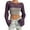 Dark purple, variant on Womens Sunscreens Cover-Ups Crochet Crop Tops Hollows Vacation Bikinis Coverups