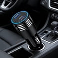 thumbnail image 6 of USB C Car Charger 60W Dual Type C Fast Charging Adapter Compact Smart Safety Chip High Speed Power Supply For Cars SUVs Trucks Navigation Travel And Mobile Device Charging Use, 6 of 6