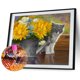 thumbnail image 4 of Cuadros Decorativos Animal 5D bricolaje redondo completo taladro diamante pintura colorido Rhinestone costura Wdftyju embutido en tela, 4 of 9