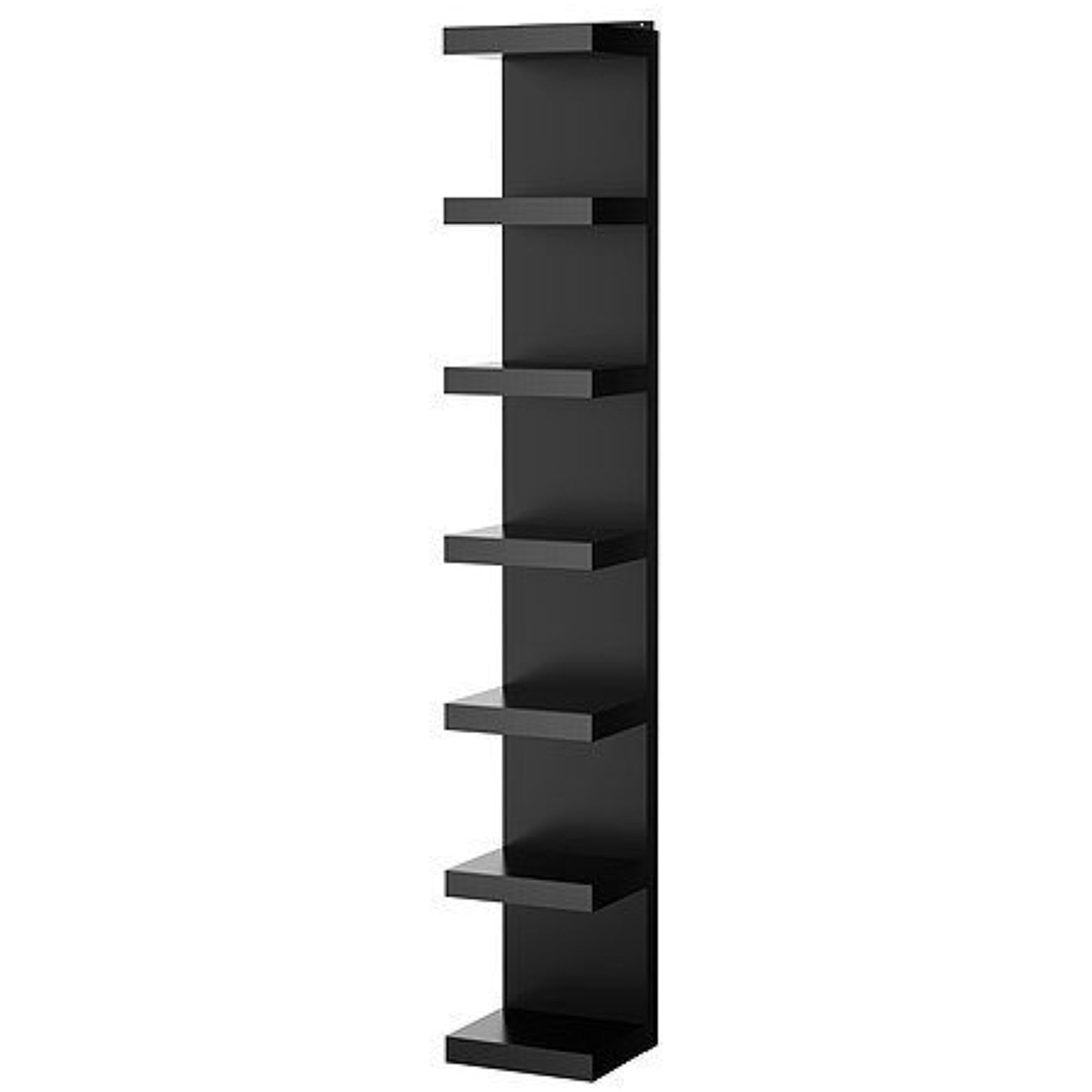 ikea black wall shelves