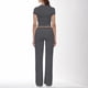 thumbnail image 4 of Conjunto de 2 piezas para mujer: top corto de manga corta y pantalones rectos, estilo deportivo informal, tallas reales para primavera/verano, 4 of 6
