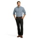 thumbnail image 4 of Pantalones American Chino IZOD para Hombre, Corte Recto, Tiro Plano, Negro, 4 of 6