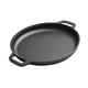 thumbnail image 2 of Plato de barbacoa redondo negro multifuncional accesorio para acampar carnes hogar 35 centímetros, 2 of 9