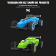 thumbnail image 4 of Auto RC 2.4G Controlado por APP WiFi, Cámara 720P con Servo, Chat de Voz en Tiempo Real, Grabación en Tarjeta de Memoria, Luces LED, Batería Recargable   Verde, 4 of 4