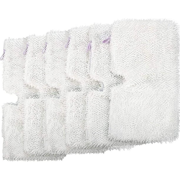 Almohadillas de limpieza de bolsillo de vapor de tiburón de 6pck S3500 compatibles con las trapeadores de bolsillo de vapor de tiburón S3500 Series S3501 S3601 S3550 S3901 S3801 Se450 S3801co S360 Afortunado Sencillez