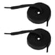 thumbnail image 4 of 2 pares de patines resistentes con cuerda para patines para exteriores 2 pares negro + blanco, 4 of 9