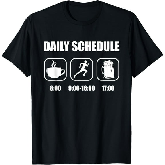 Playful Comfort Tee - Running Half Marathon Training - Daily Schedule Run Runner T-Shirt
