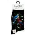 thumbnail image 4 of MeMoi Women's Parrots Limited Edition Cotton Blend Crew Sock - Mens - Male, 4 of 4
