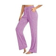 thumbnail image 1 of Idoravan Women's Plus Size Pants Clearance Fashion Women Casual Pants Yoga Quick-Drying Trousers Wide Leg Pants, 1 of 4