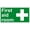 Warning Sign 4, variant on Aluminum Warning Sign First Aid Room Safety 12 x 8 Inches - Road Sign Business Sign Metal Sign, Indoor Outdoor Office, Factory, First Aid Location Identification
