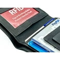 thumbnail image 2 of RFID Blocking Genuine Leather Men's Bifold Wallet Credit Card Billfold Holder, 2 of 9