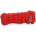 thumbnail image 1 of Cuerda de trepadora Acampar al aire libre Senderismo de 10 mm de diámetro Correa de cable de emergencia 10m/32.81 pies Poliéster que transporta equipo de cordón rojo Inevent OD020410-01, 1 of 7